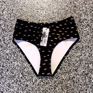 Akela Surf ✦ Neoprene High-Waist Bikini Bottom (XS)